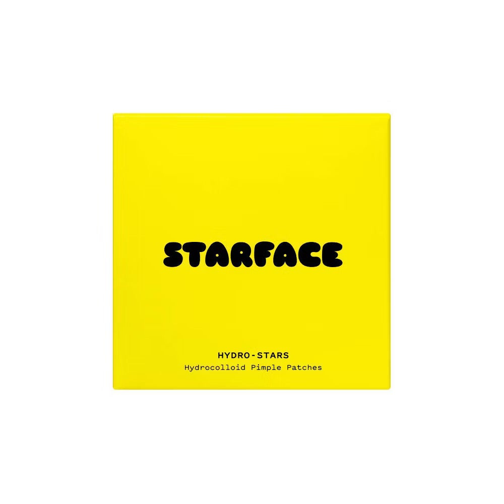 STARFACE Hydro-Star Pimple Patches + Refillable Compact - 32ct (yellow)