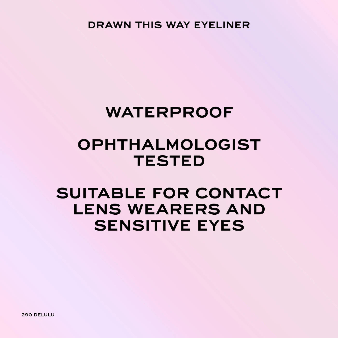 MARC JACOBS Drawn This Way Long-Wear Waterproof Gel Eyeliner *PRE ORDER*