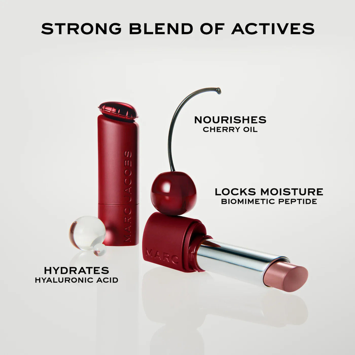 MARC JACOBS Heart On Long-Lasting Soft Shine Lipstick *PRE ORDER*