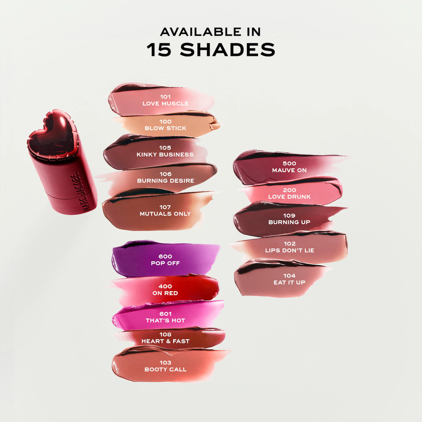 MARC JACOBS Heart On Long-Lasting Soft Shine Lipstick *PRE ORDER*