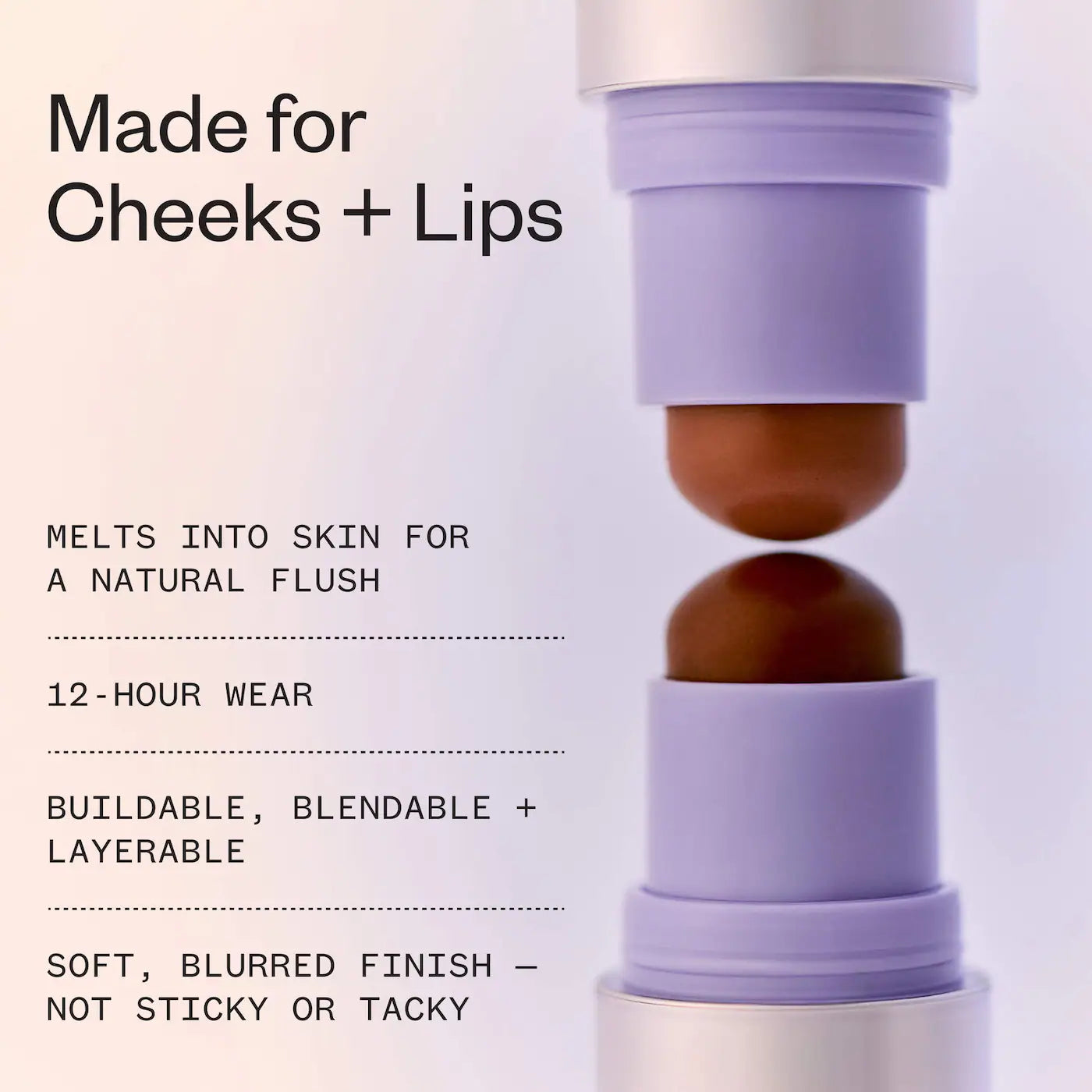 KOSAS Impressionist Multistick Cream Blush Stick + Lip Color