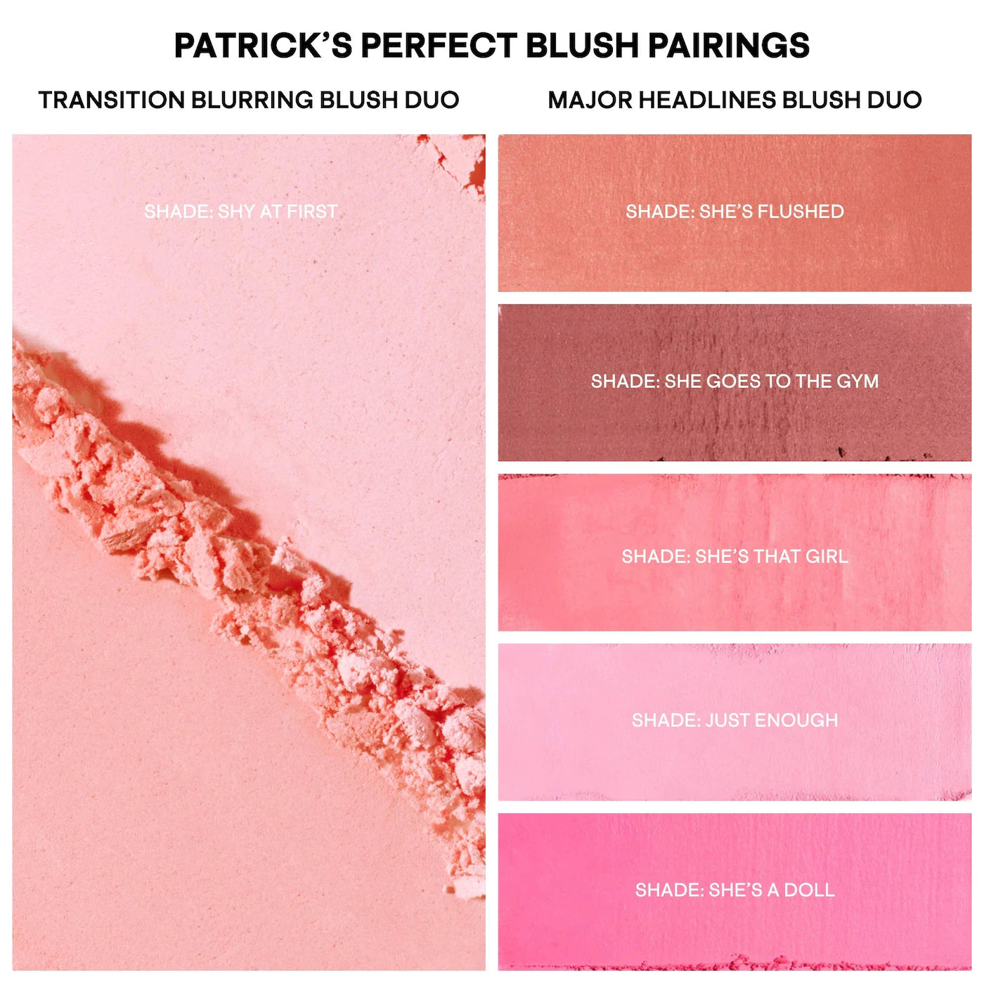 PATRICK TA Major Headlines Transition Blurring Under Eye Blush Duo *PRE ORDER*