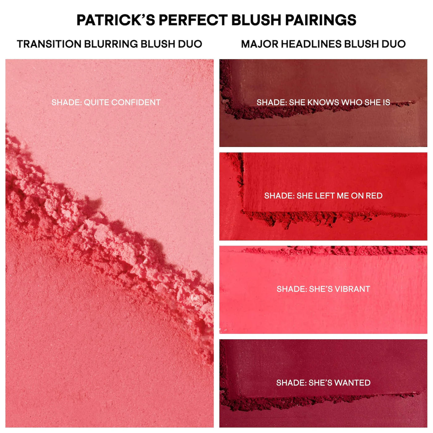 PATRICK TA Major Headlines Transition Blurring Under Eye Blush Duo *PRE ORDER*