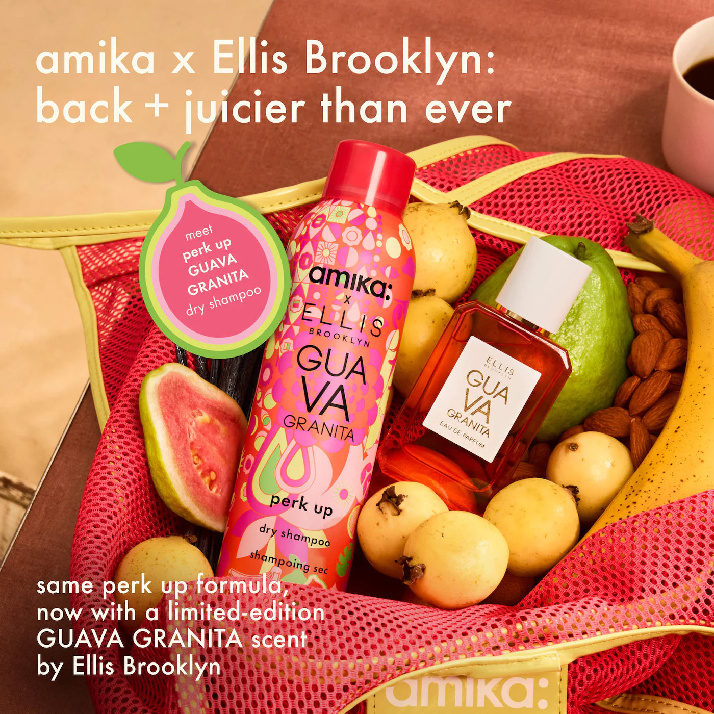 AMIKA Amika x Ellis Brooklyn Guava Granita Perk Up Dry Shampoo *PRE ORDER*