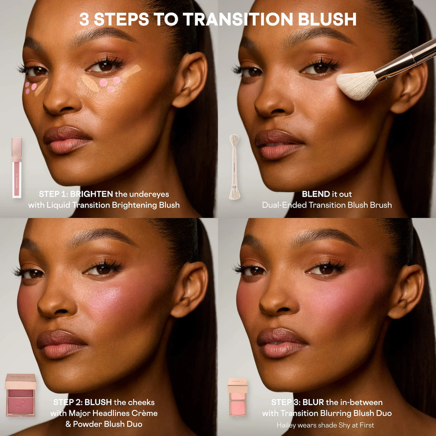PATRICK TA Liquid Transition Brightening Blush *PRE ORDER*