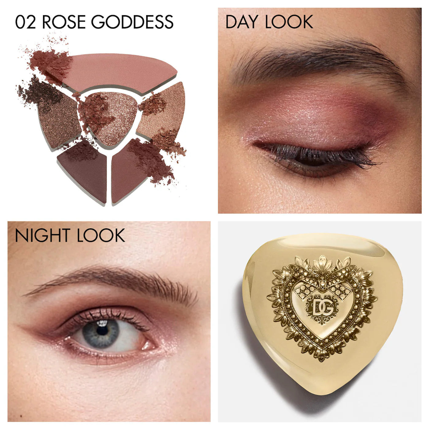 DOLCE&GABBANA Ever Icon Eye Palette Longwear Multi-Finish Eyeshadow Palette