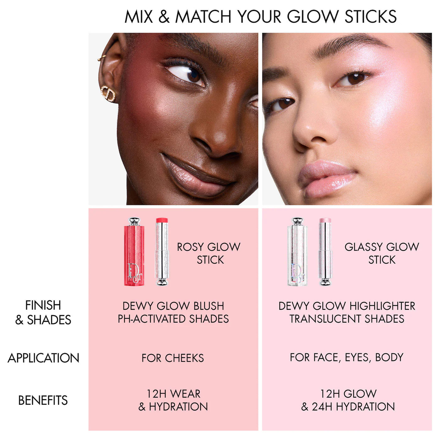 DIOR Backstage Glassy Glow Stick Multi-Use Stick Highlighter Balm *PRE ORDER*