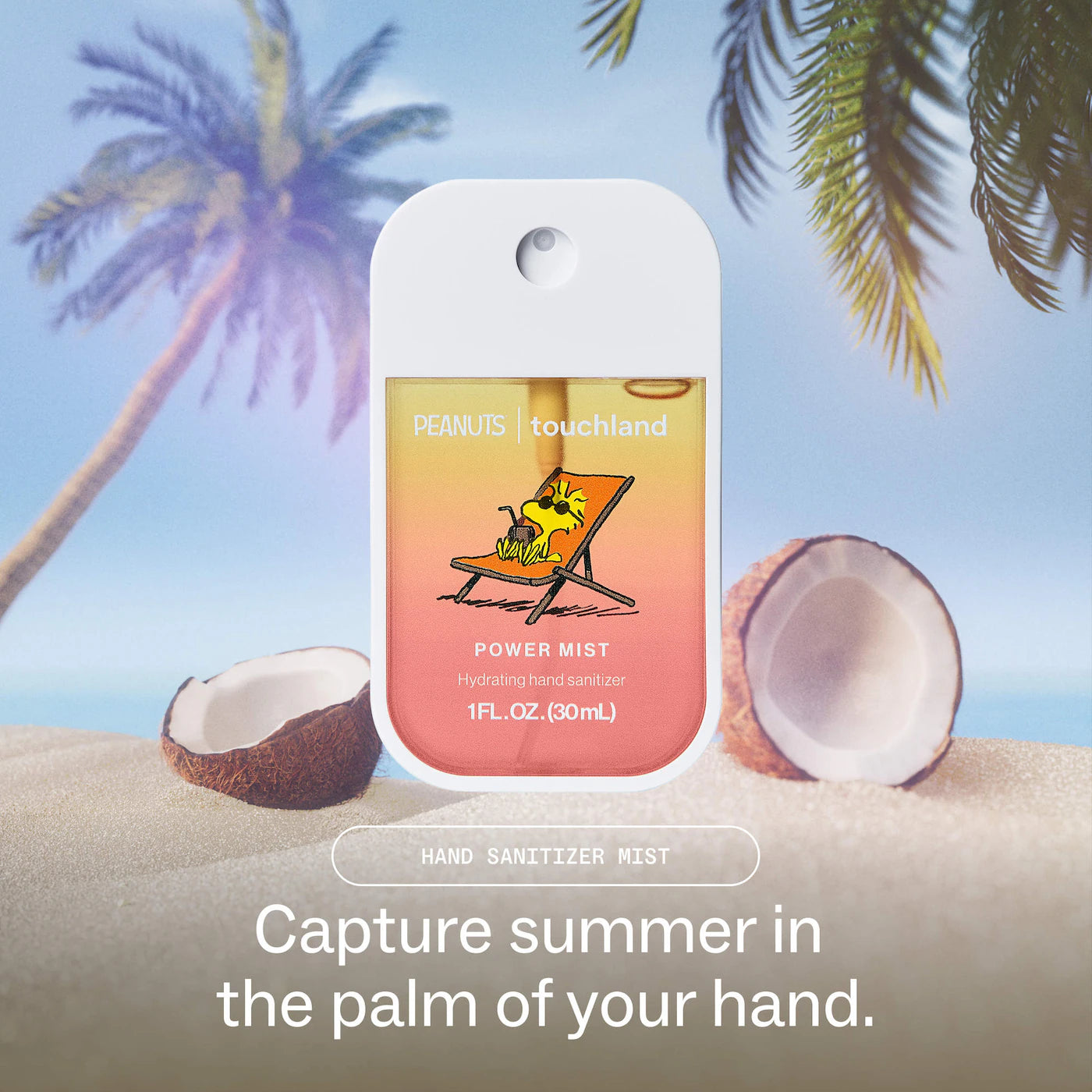 TOUCHLAND Peanuts Hand Mist *PRE ORDER*