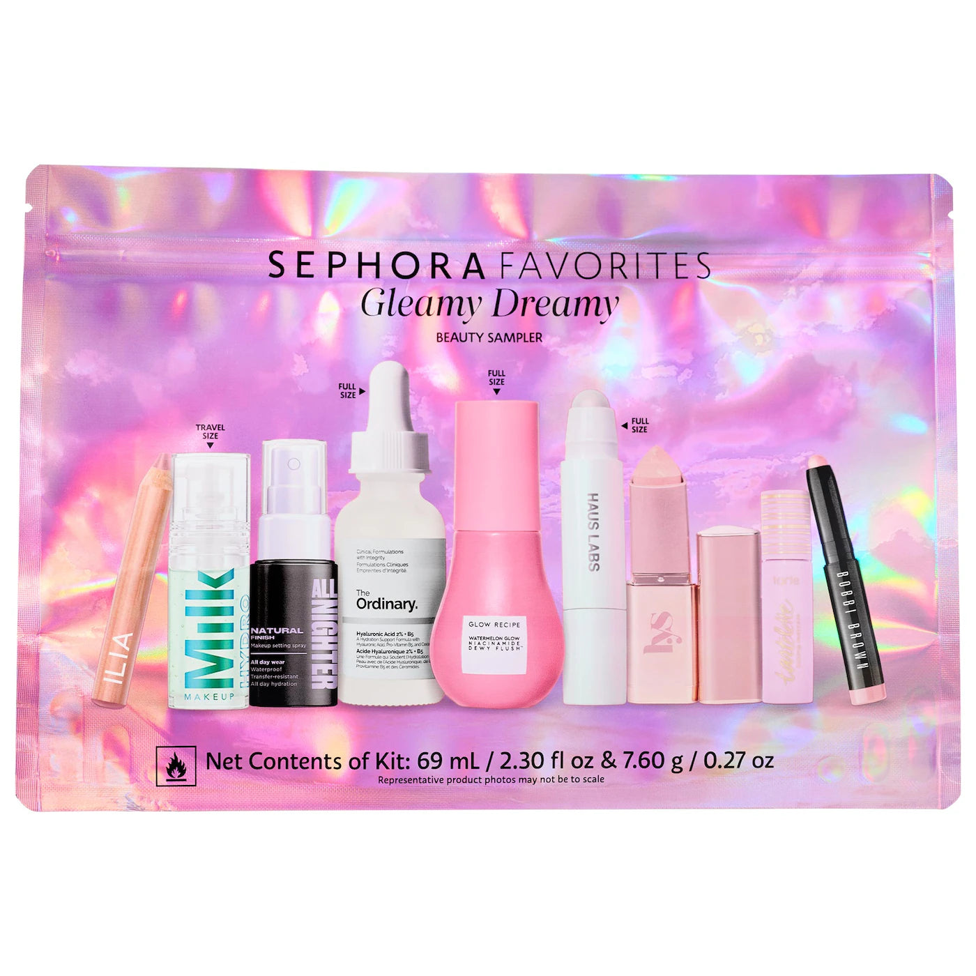 SEPHORA FAVORITES Gleamy Dreamy Makeup and Skincare Value Set *PRE ORDER*