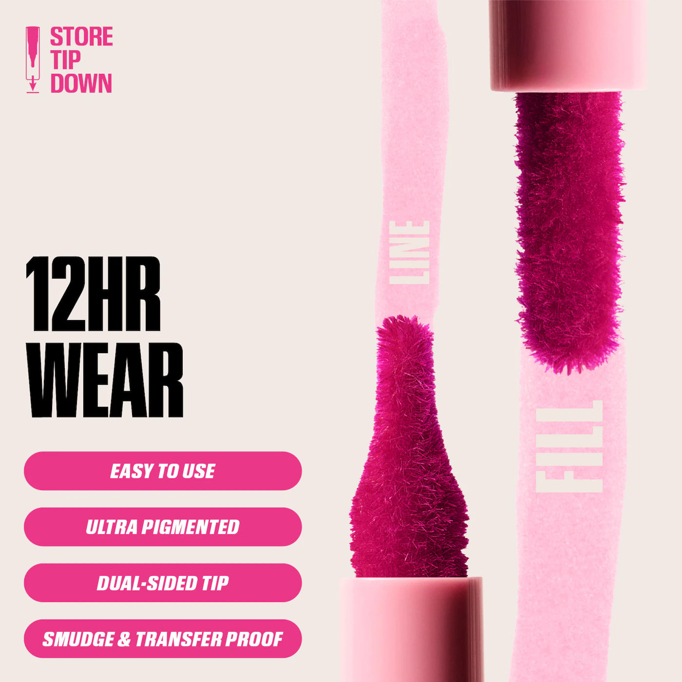HUDA BEAUTY Lip Contour Lip Stain for 12-Hour Wear *PRE ORDER*