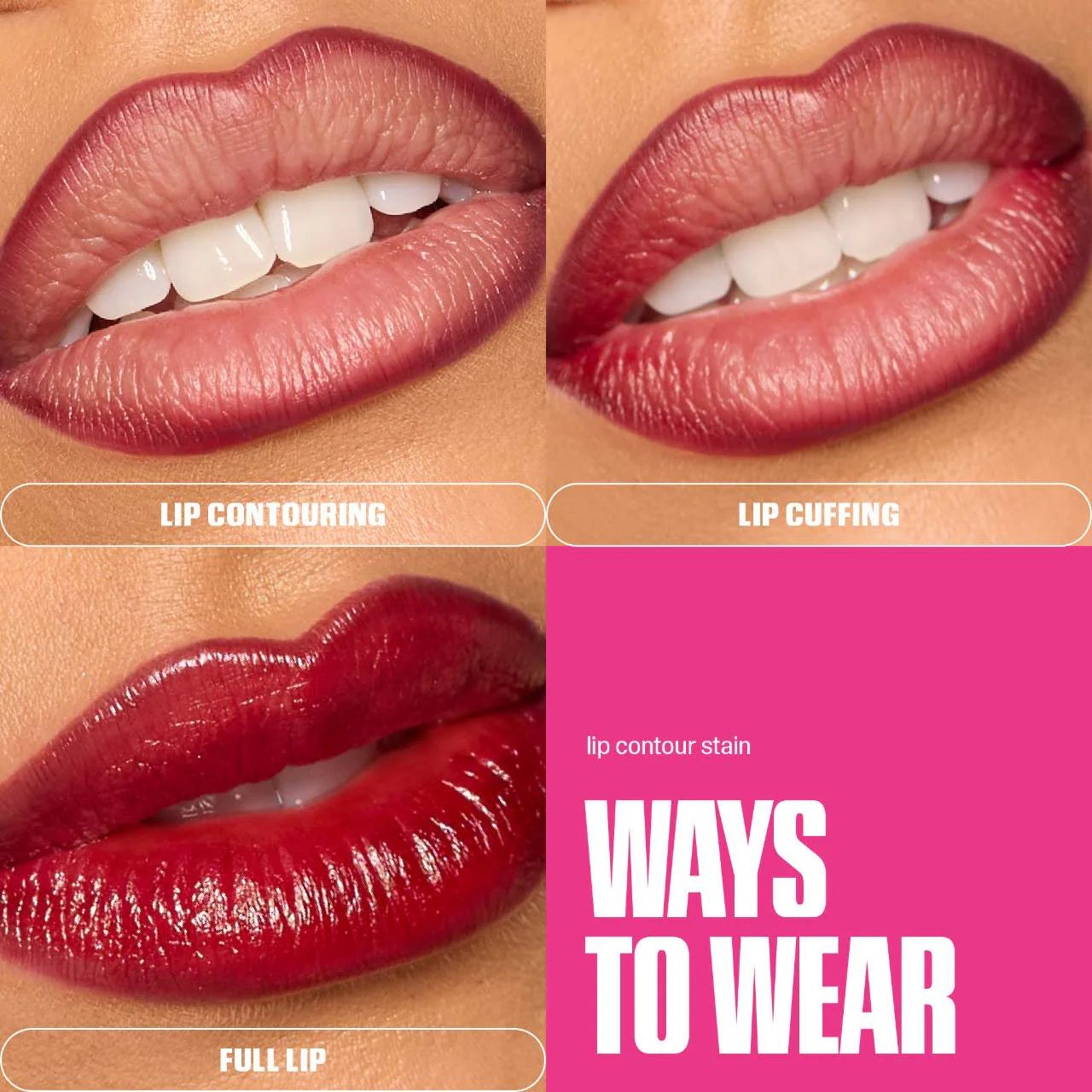 HUDA BEAUTY Lip Contour Lip Stain for 12-Hour Wear *PRE ORDER*