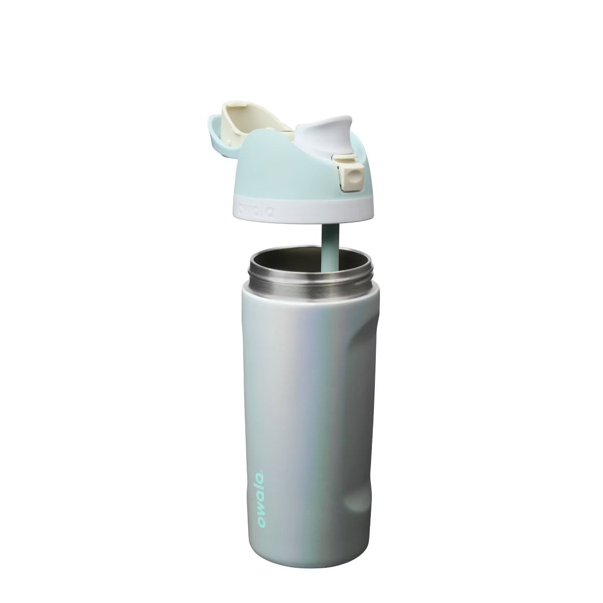 OWALA 16 fl oz Stainless Steel FreeSip Insulated Water Bottle - Pearlfection *PRE ORDER*