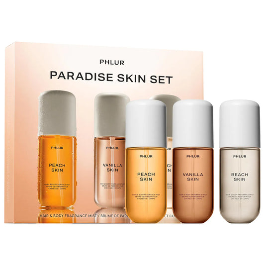 PHLUR Paradise Skin Hair and Body Fragrance Mist Set *PRE ORDER*