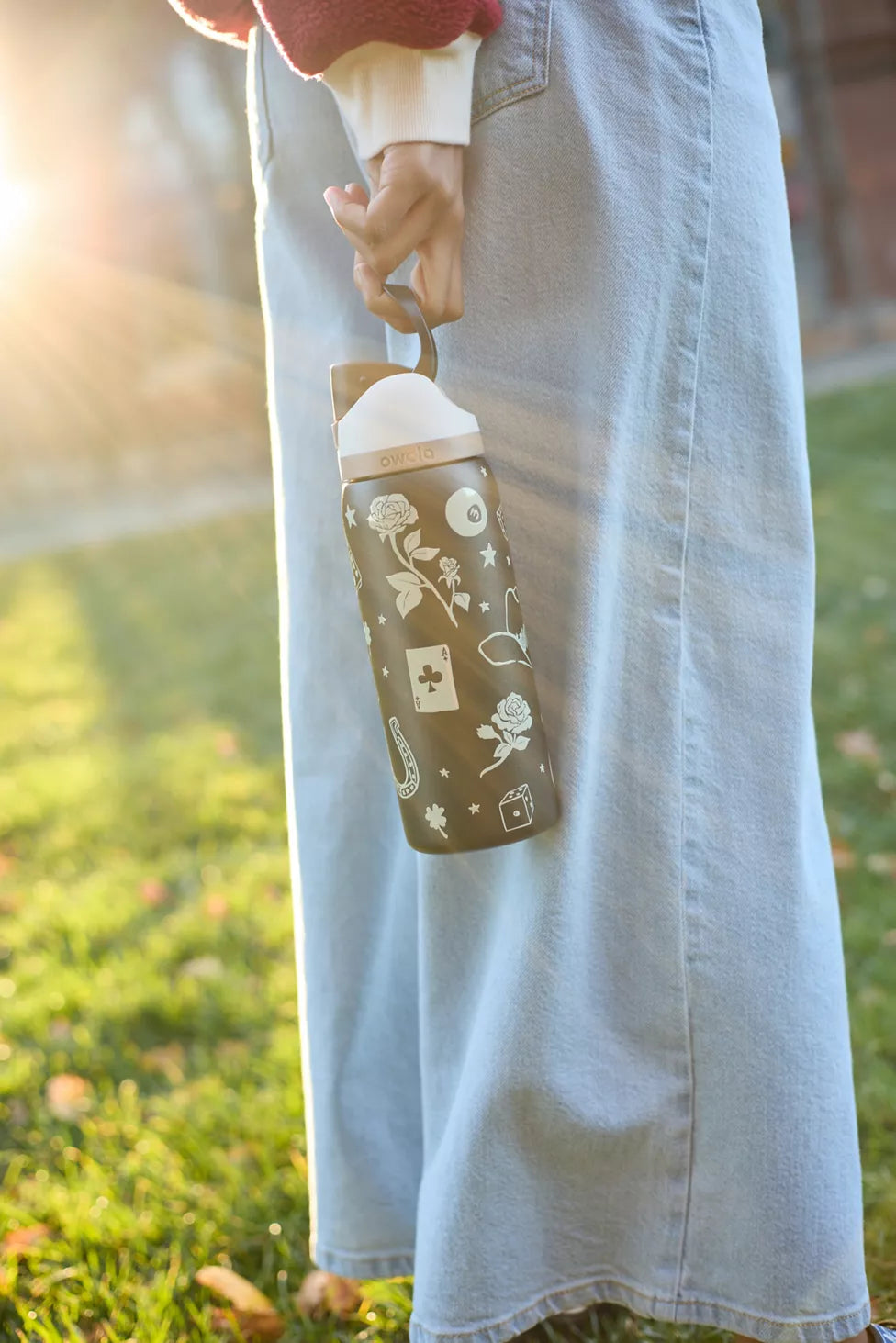 OWALA Exclusive FreeSip 32 oz Water Bottle Good Luck *PRE ORDER*