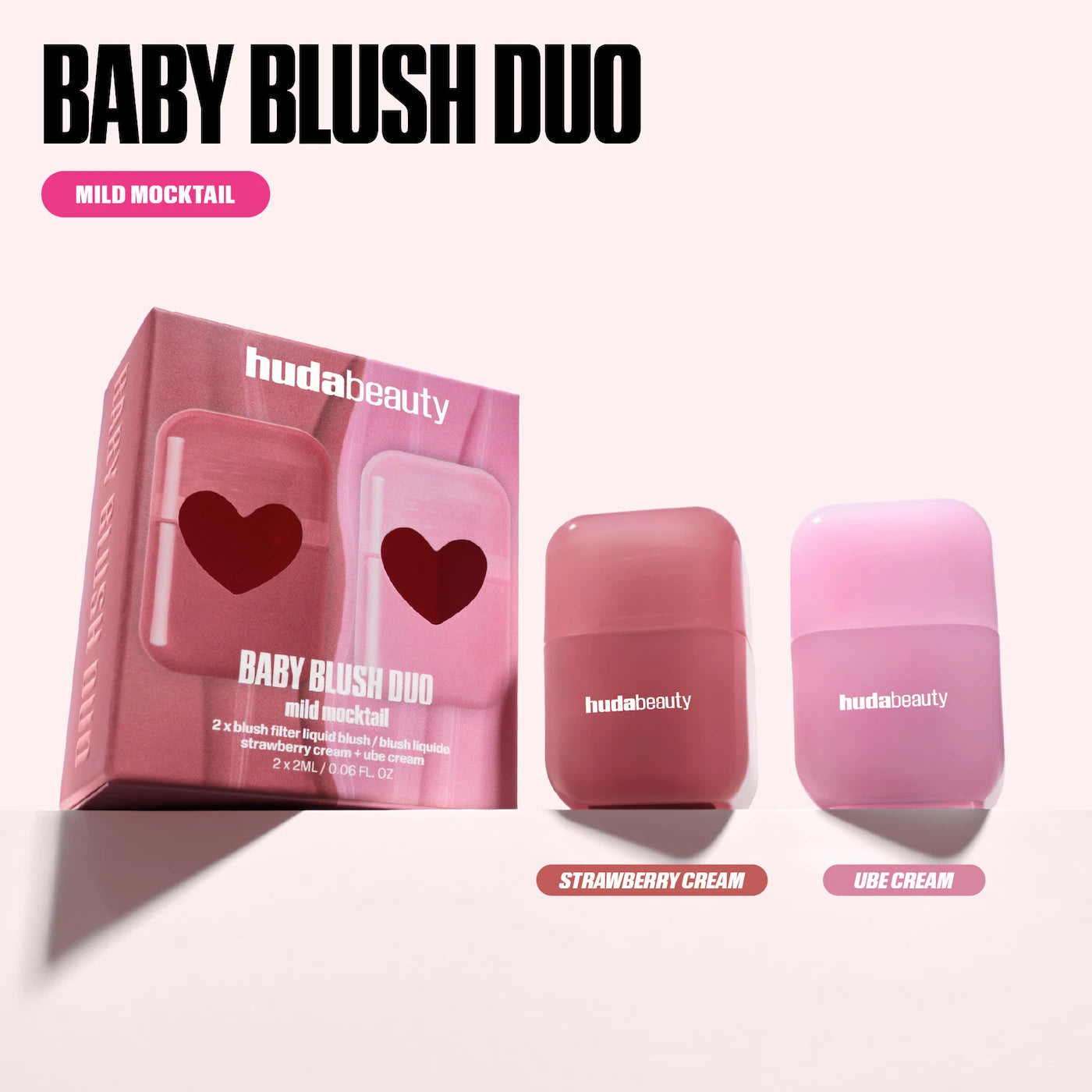 HUDA BEAUTY Mini Blush Mocktail Duos *PRE ORDER*