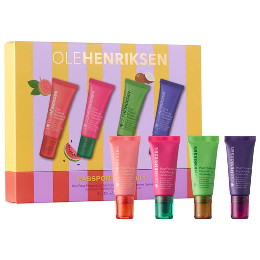 OLEHENRIKSEN Passport to Chill Mini Pout Preserve Peptide Lip Set *PRE ORDER*