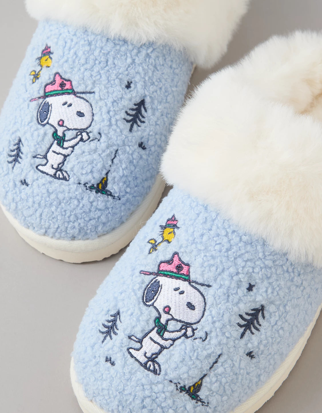 AMERICAN EAGLE AE Camp Snoopy Scuff Slipper *PRE ORDER*
