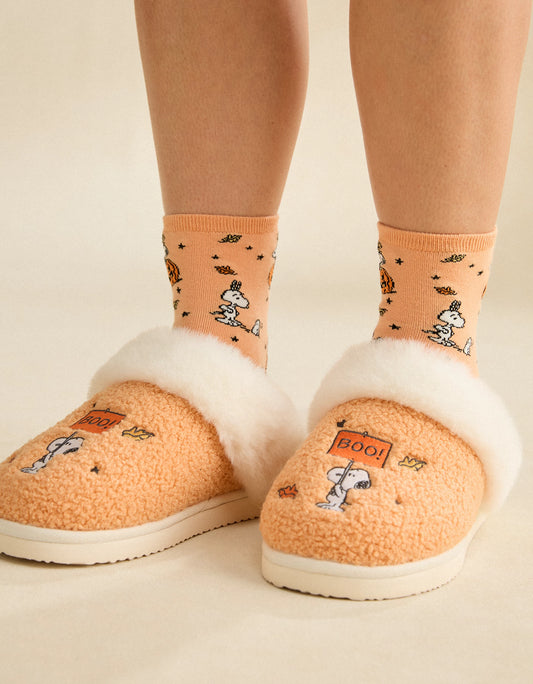AMERICAN EAGLE AE Snoopy Boo! Scuff Slipper