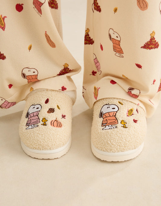 AMERICAN EAGLE AE Snoopy Sweater Scuff Slipper