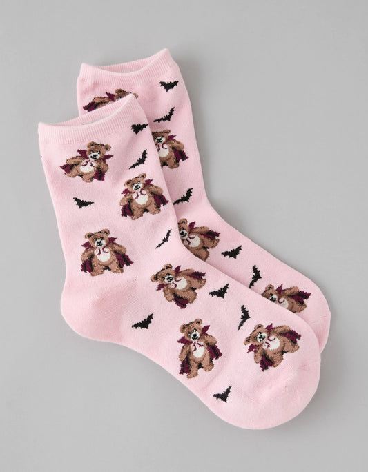 AMERICAN EAGLE AE Graphic Cropped Crew Socks