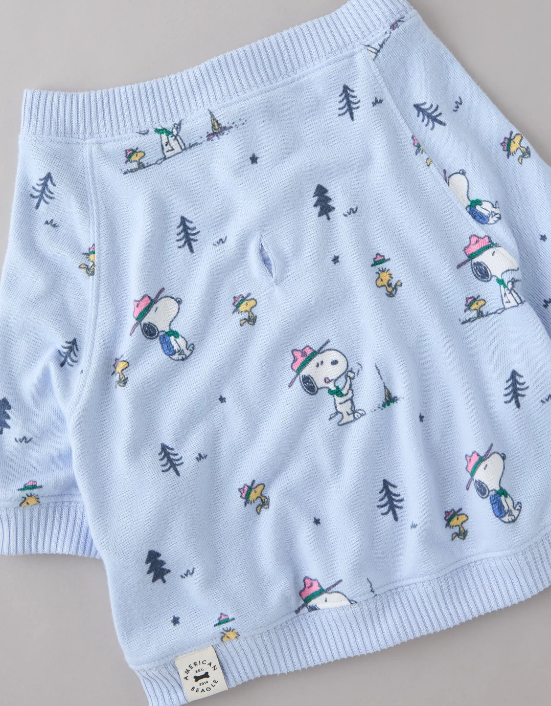 AMERICAN EAGLE ABO Snoopy Plush PJ Top