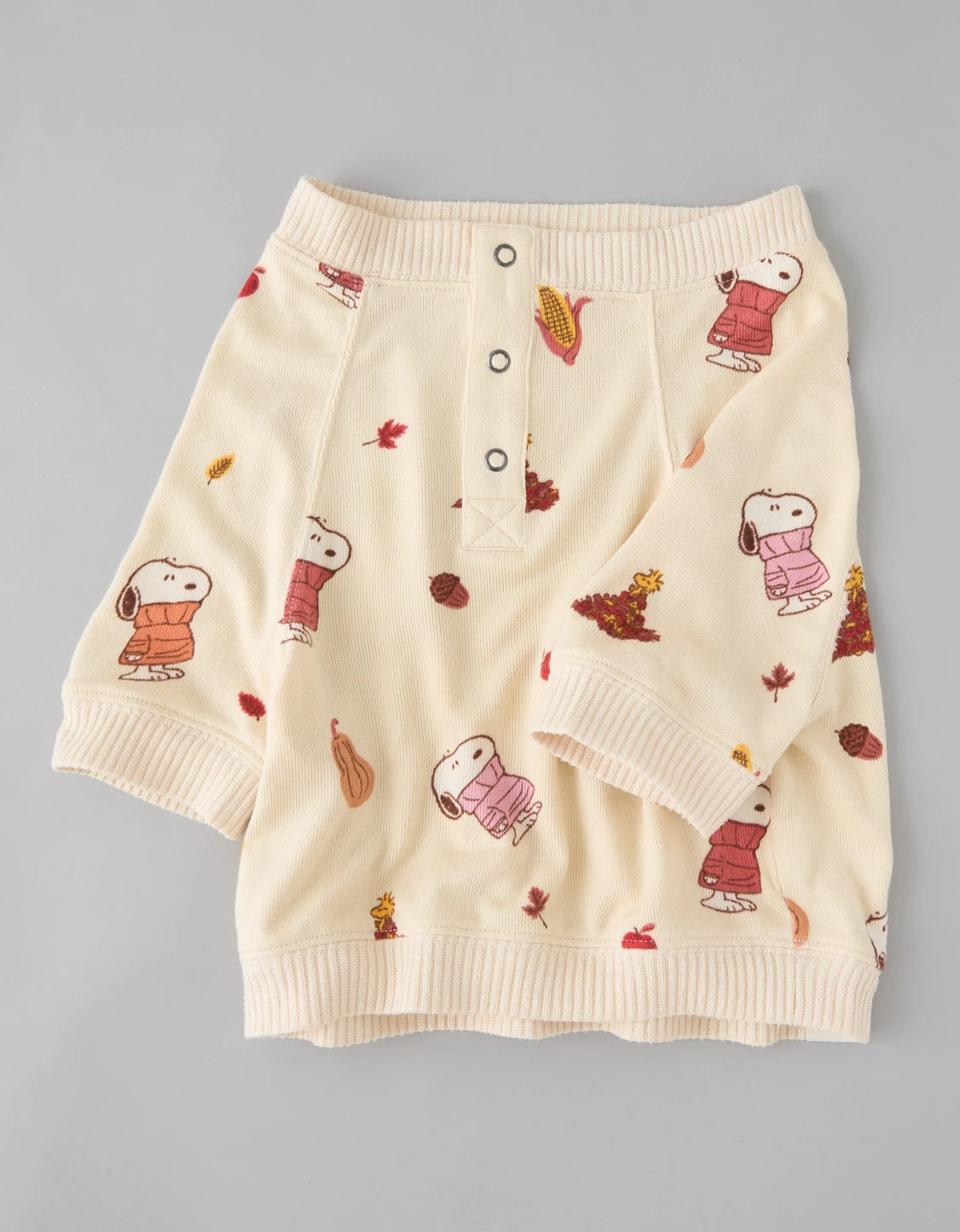 AMERICAN EAGLE ABO Snoopy Plush PJ Top
