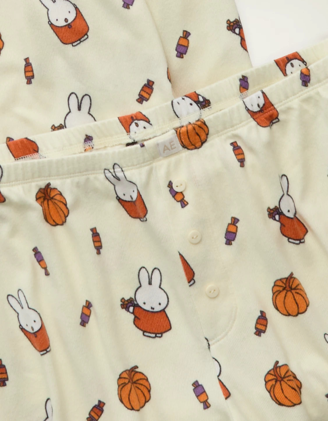 AMERICAN EAGLE AE Luxe Plush Miffy Long Sleeve + Short PJ Set *PRE ORDER*