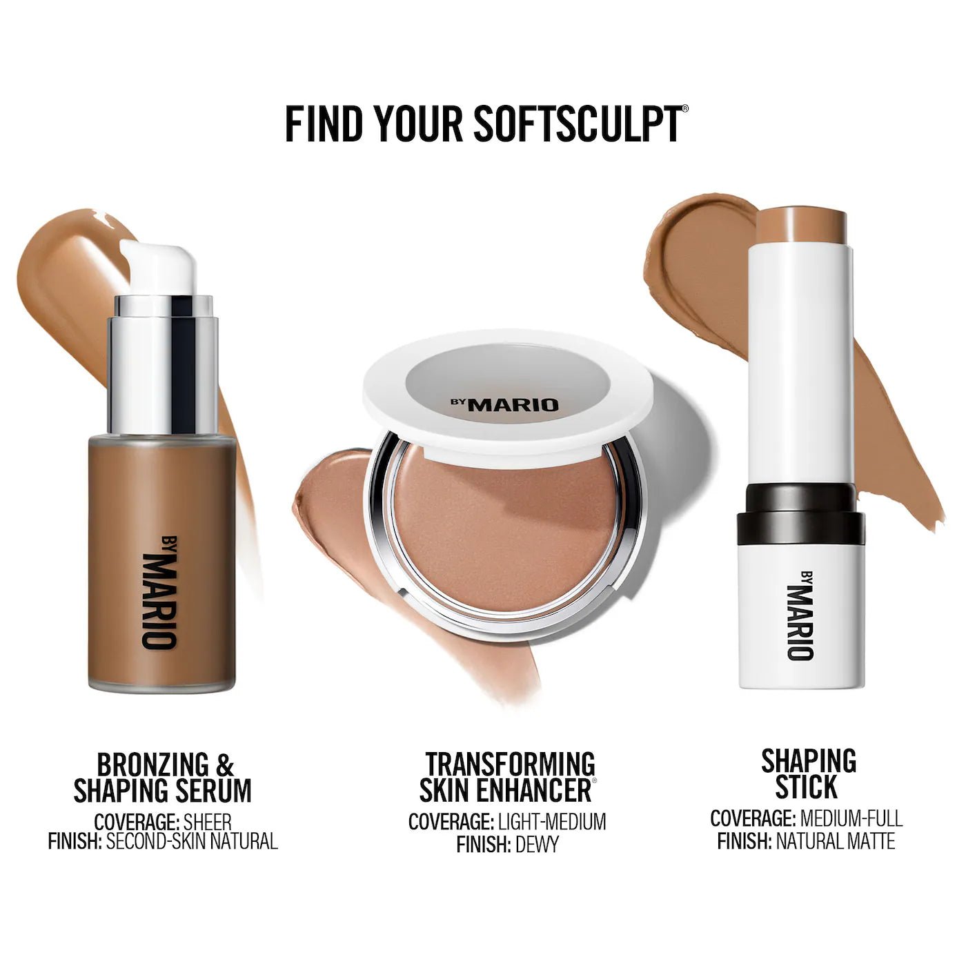 MAKEUP BY MARIO SoftSculpt® Cream Contour & Bronzer Stick