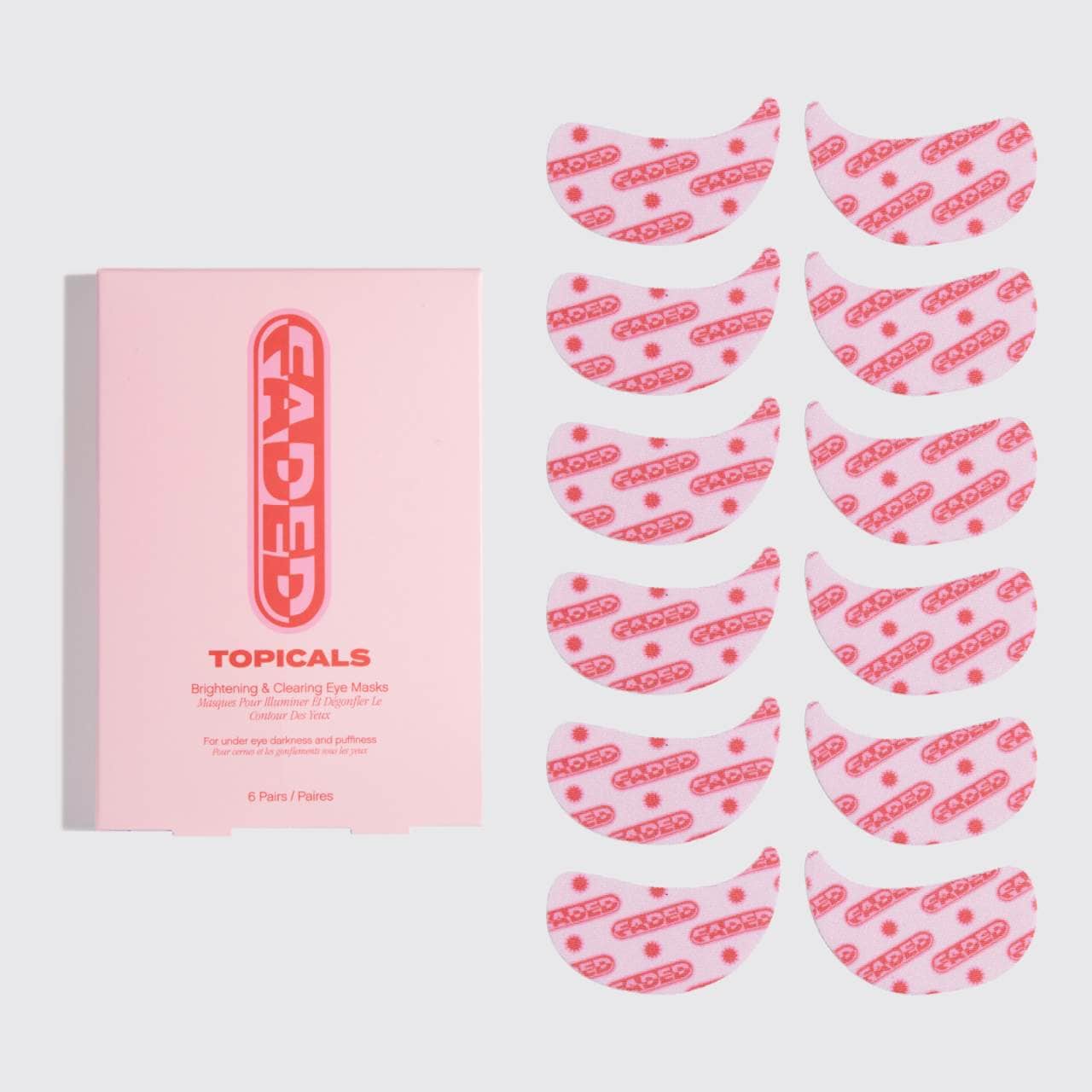 TOPICALS Faded Under Eye Brightening & Clearing Eye Masks *PRE ORDER*