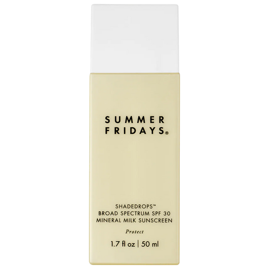 SUMMER FRIDAYS ShadeDrops Mineral Milk Sunscreen SPF 30