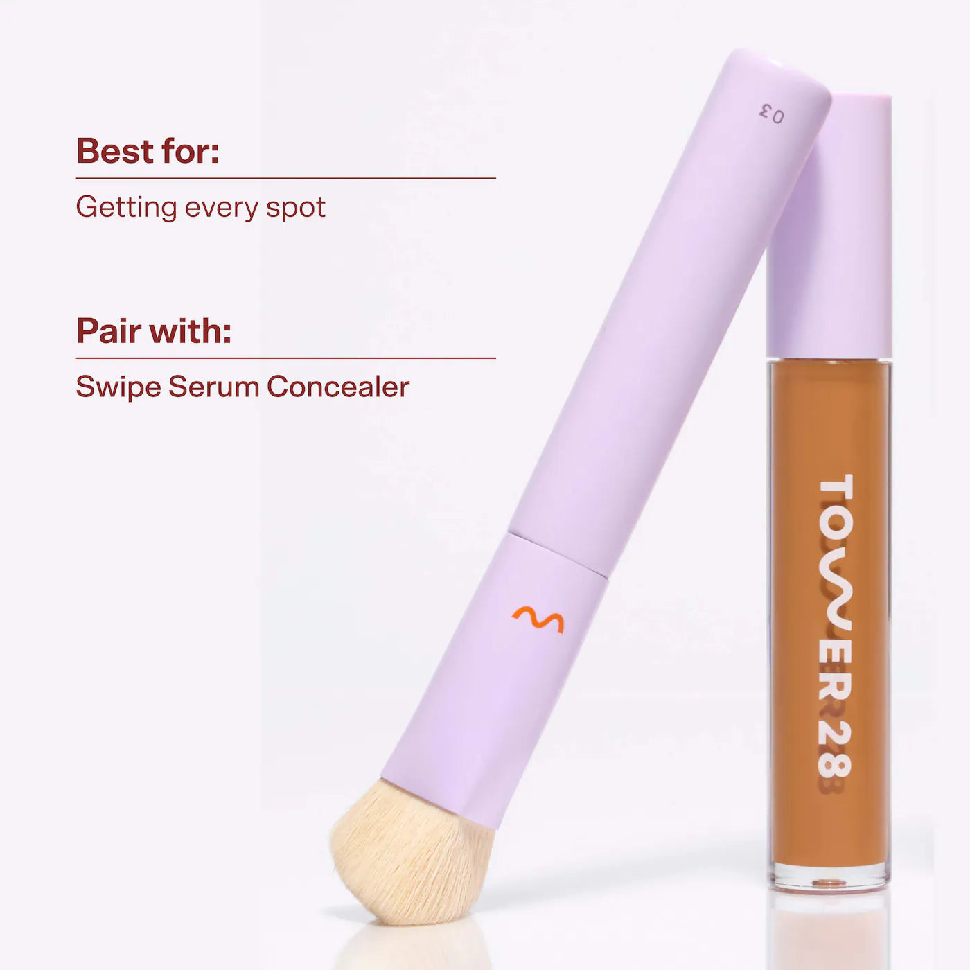 TOWER 28 Baby Blender Brush For Concealer *PRE ORDER*