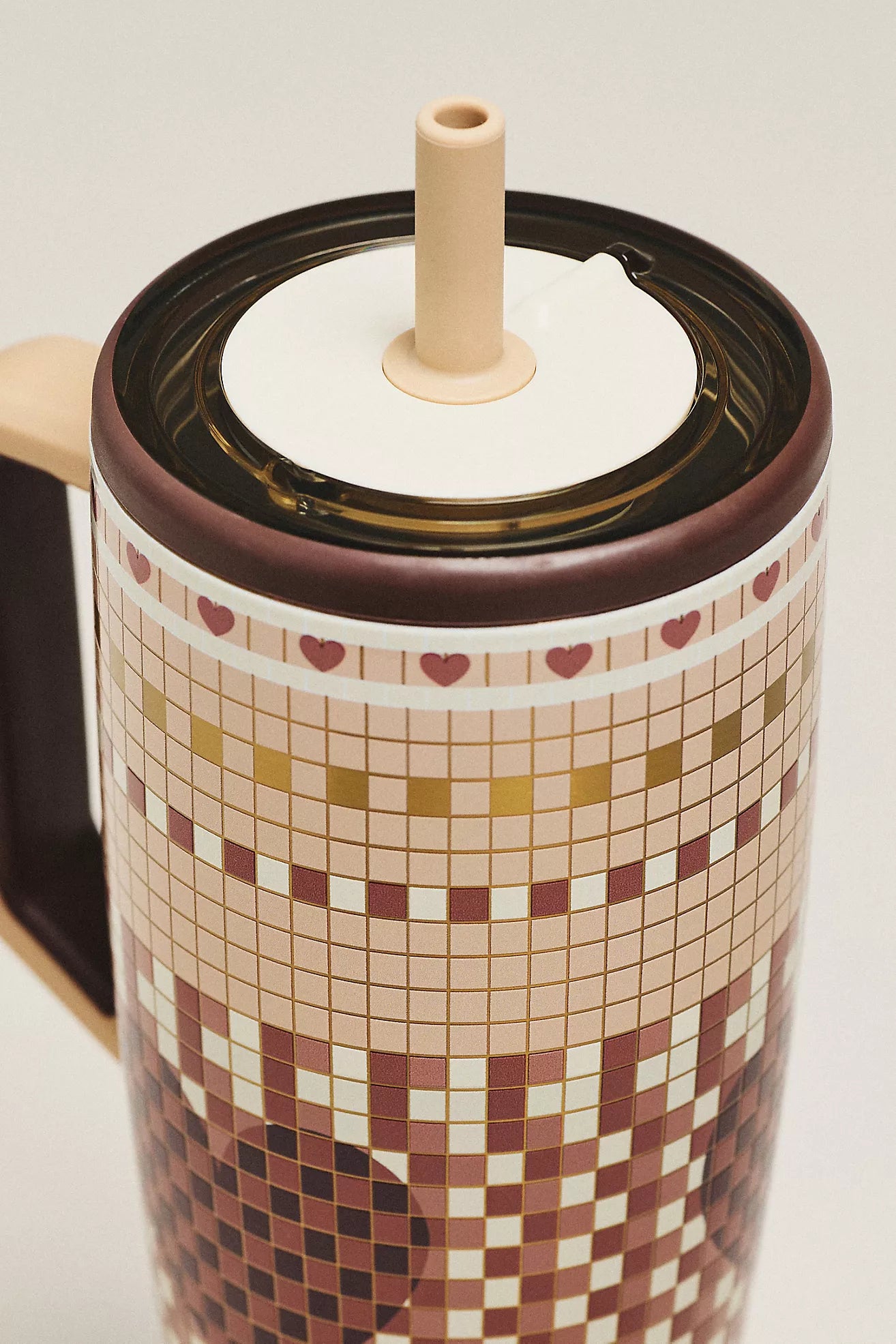 BrüMate Era Straw Tumbler Water Bottle Love You To Pieces