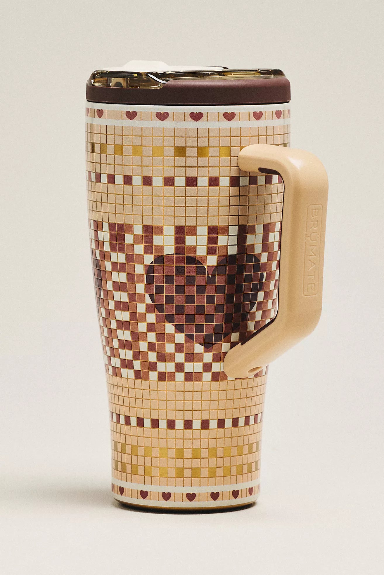 BrüMate Era Straw Tumbler Water Bottle Love You To Pieces