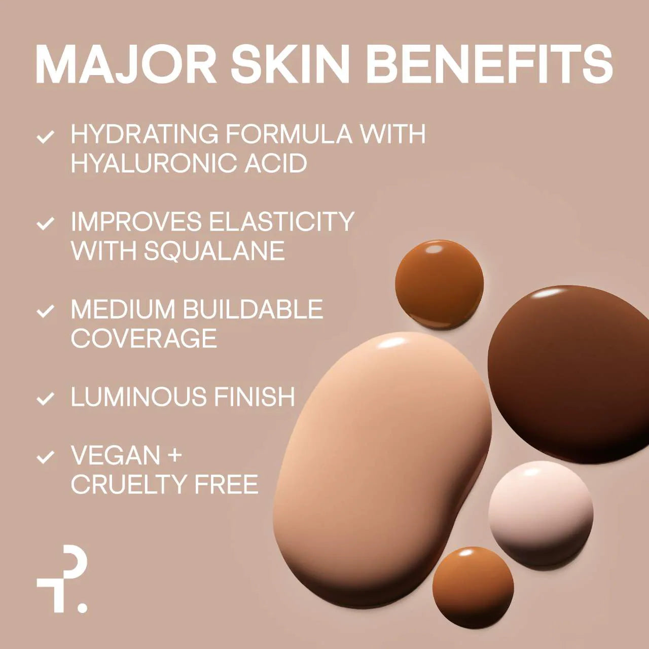 PATRCK TA Major Skin Hydra-Luxe Luminous Skin Perfecting Foundation For Natural Glow