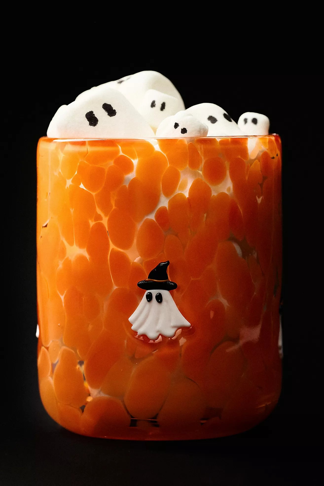 Mystic Halloween Icon Juice Glass Witch Ghost