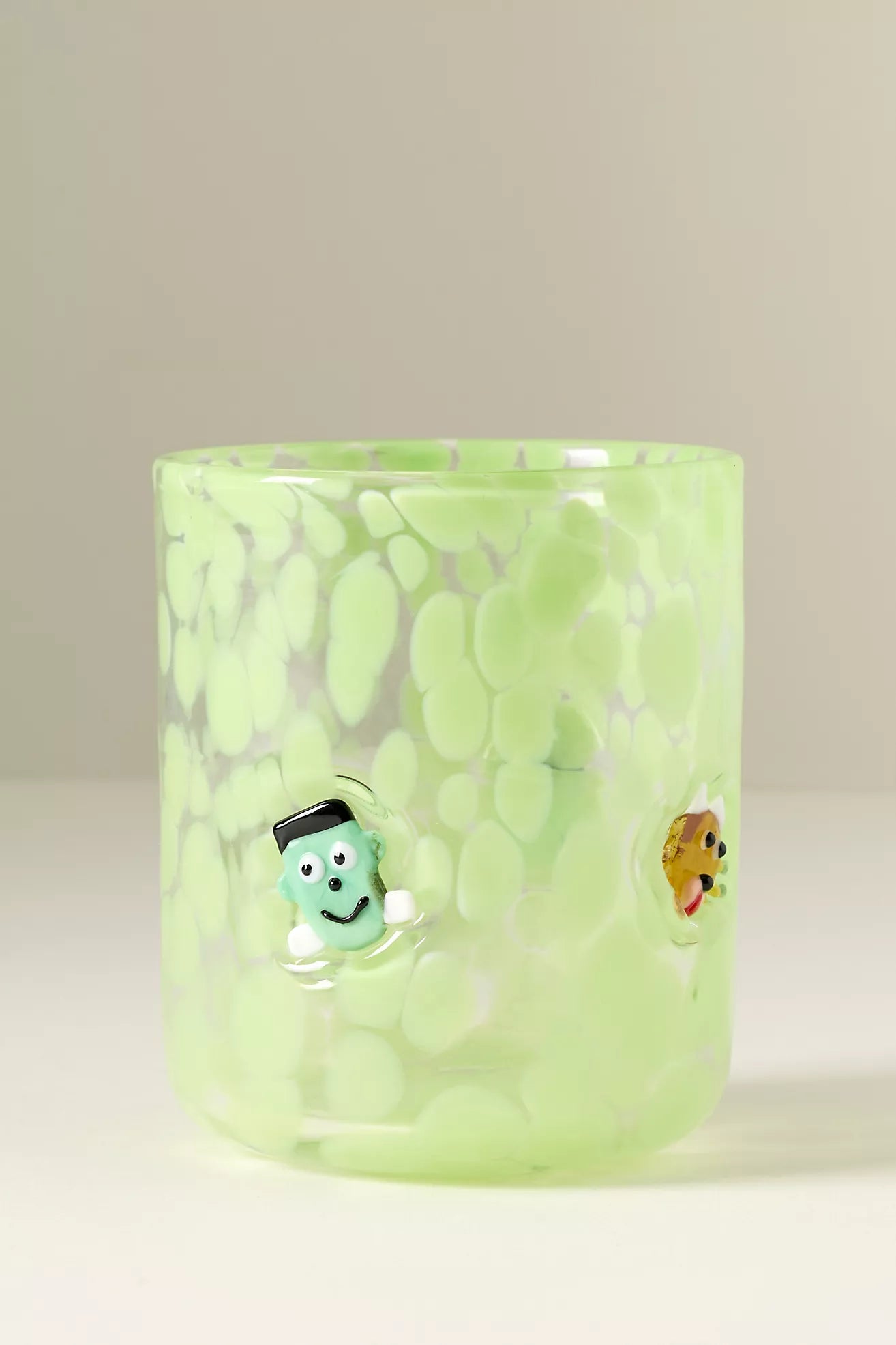 Mystic Halloween Icon Juice Glass Witch Ghost
