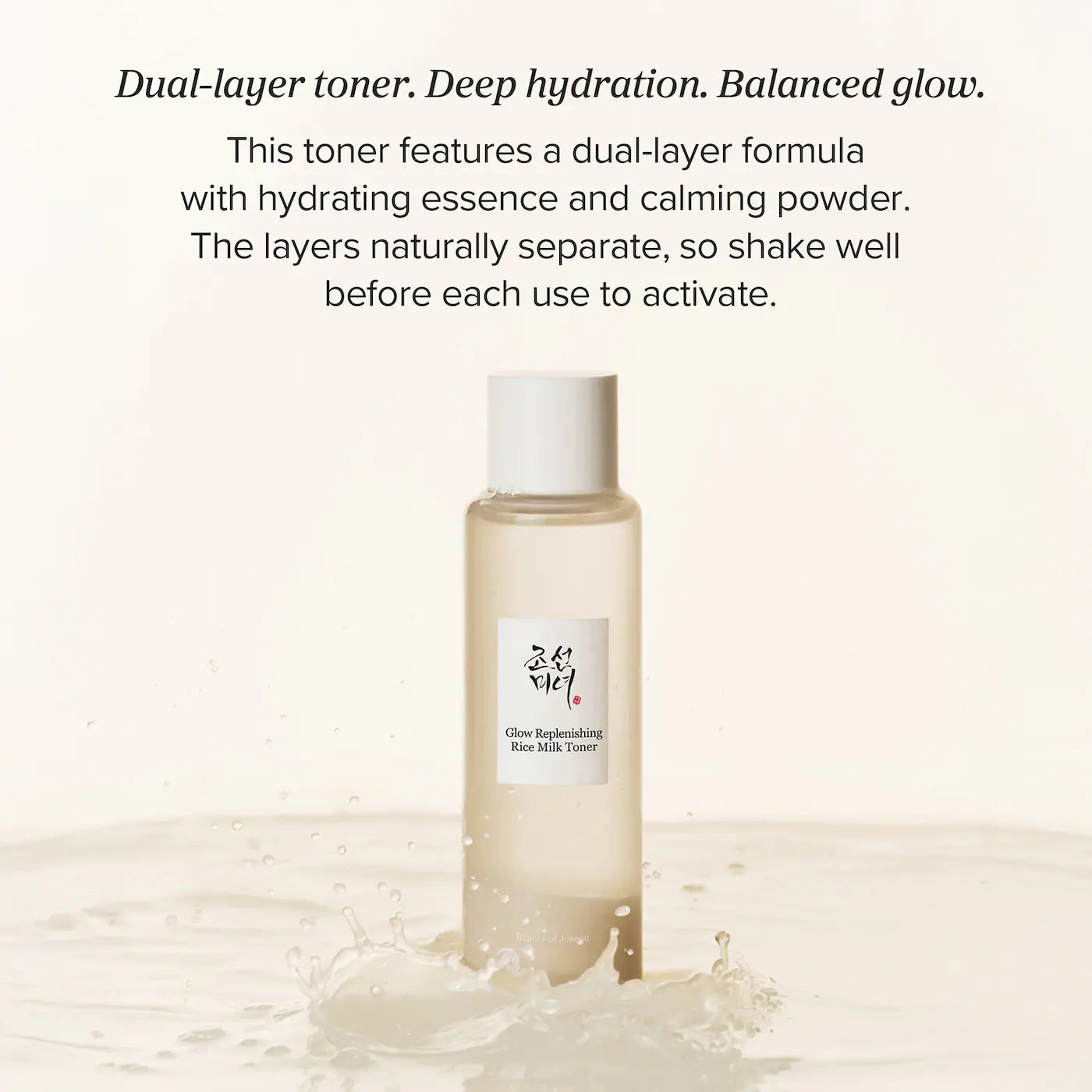 BEAUTY OF JOSEON Glow Replenishing Rice Milk Lightweight Hydration Toner *PRE ORDER*