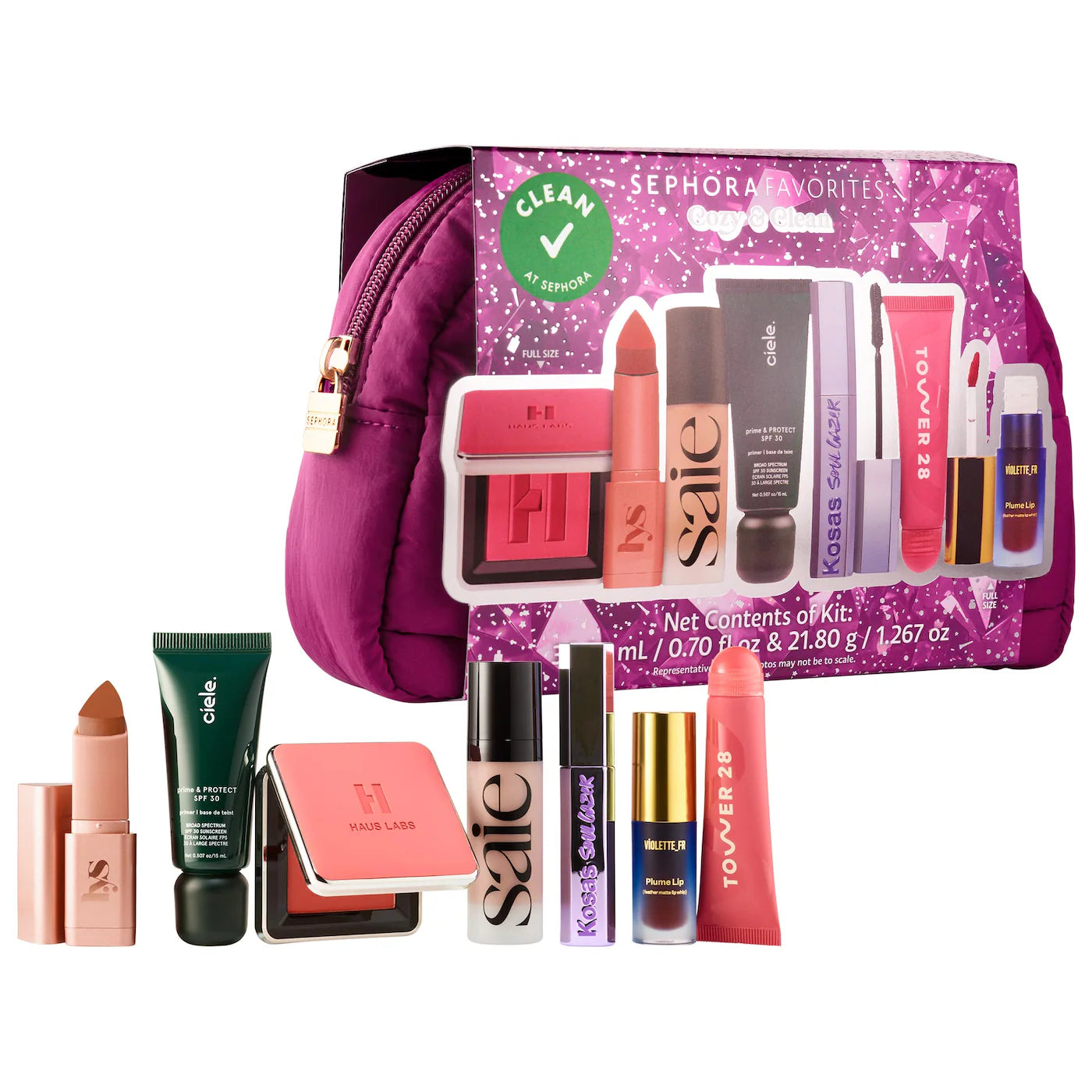 SEPHORA FAVORITES Cozy & Clean Makeup Value Set *PRE ORDER*