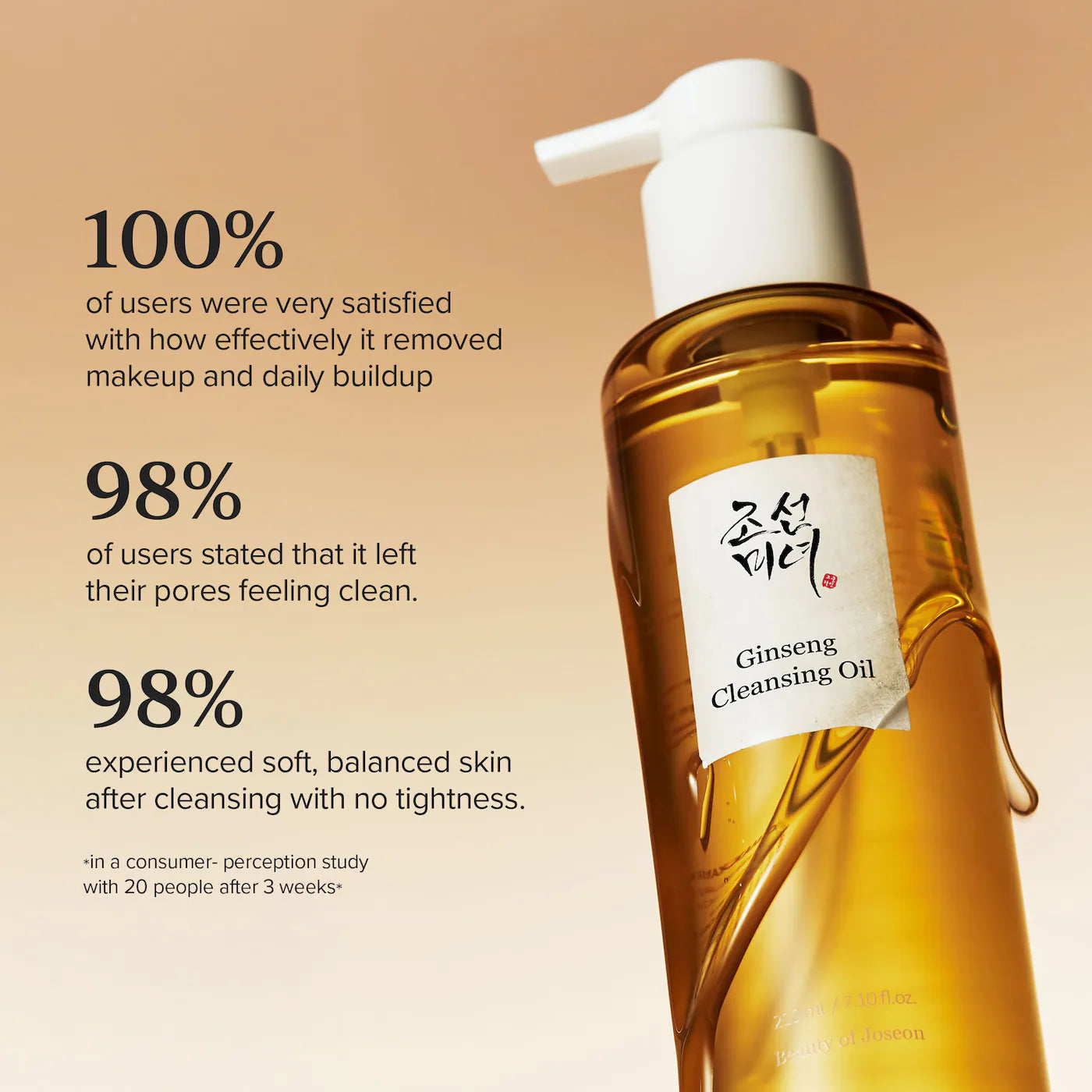 BEAUTY OF JOSEON Ginseng Cleansing Oil for Gentle Daily Cleansing *PRE ORDER*