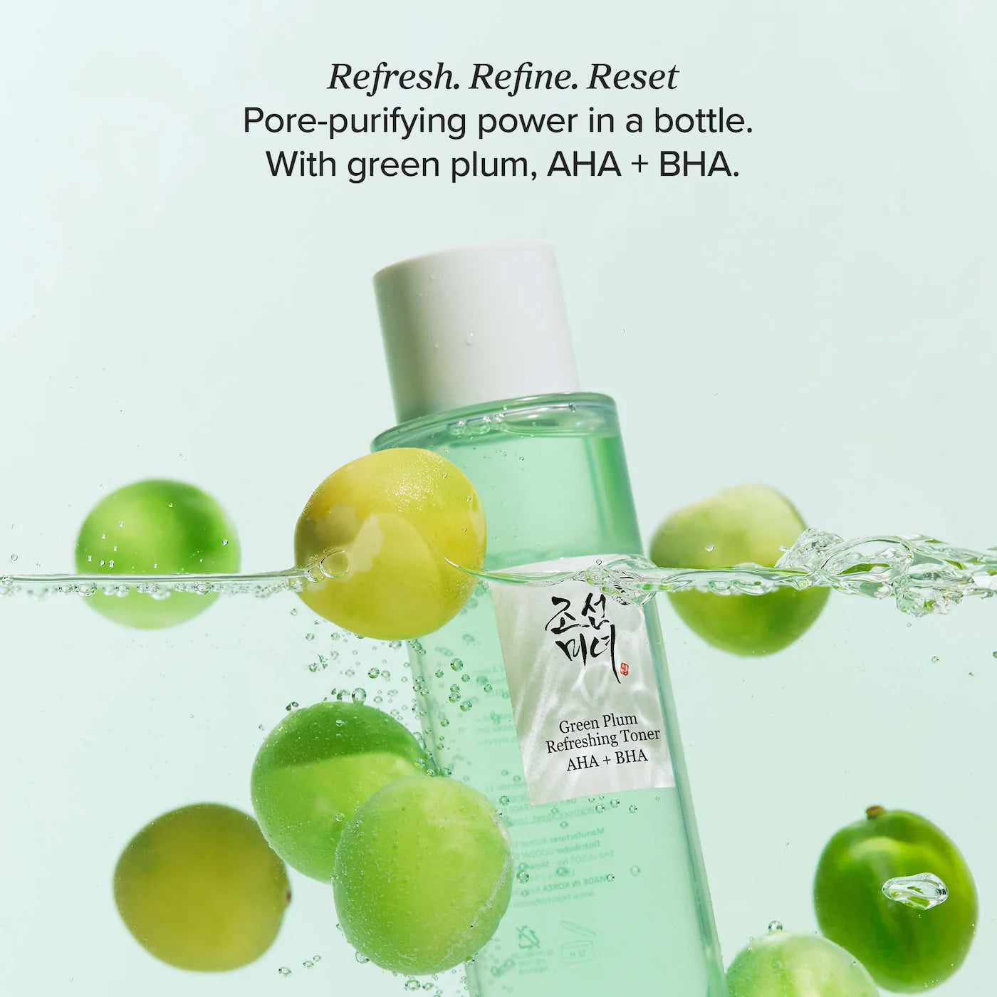 BEAUTY OF JOSEON Green Plum Refreshing Toner for Gentle Exfoliating *PRE ORDER*