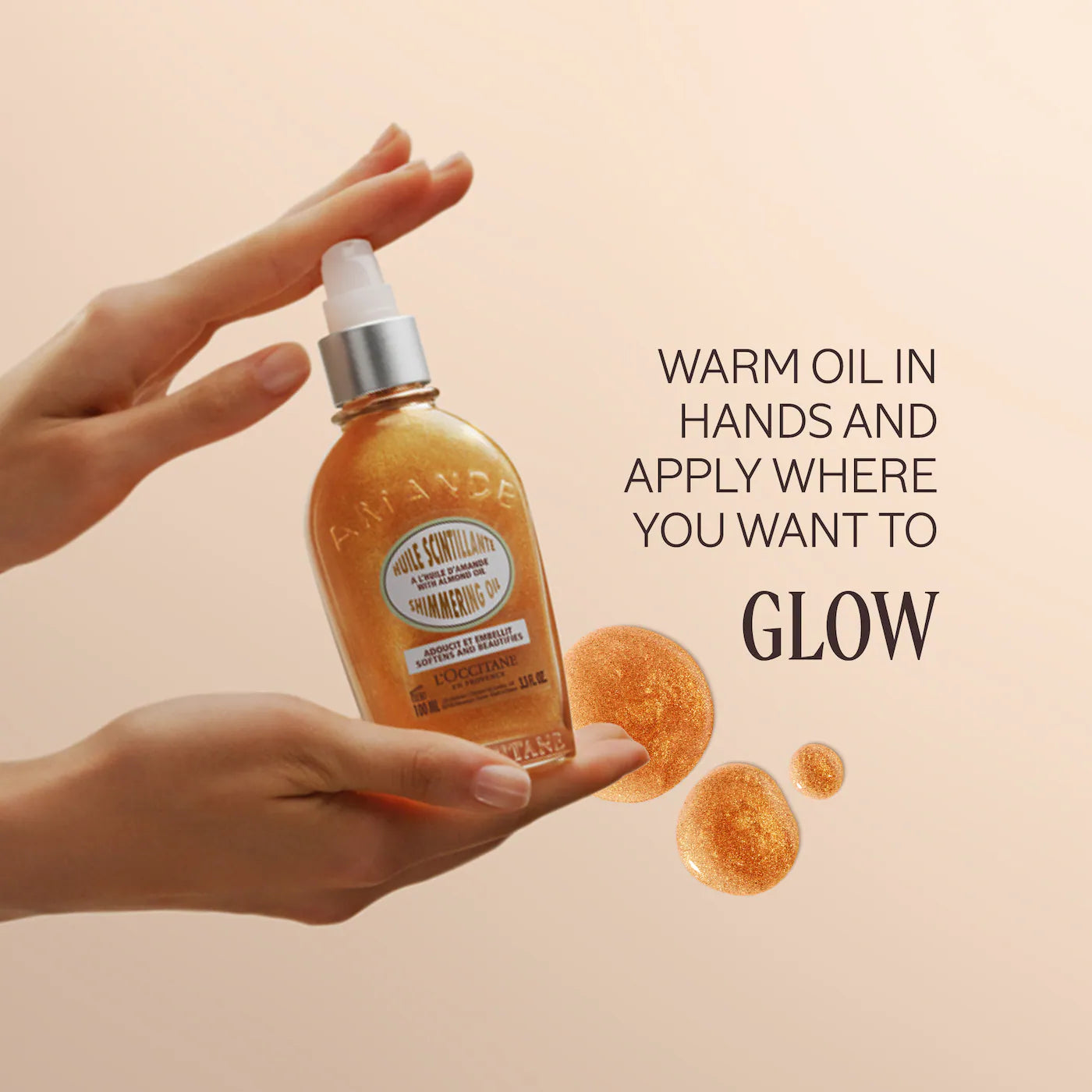 L’Occitane Instant Golden Glow with Almond Shimmering Body Oil *PRE ORDER*