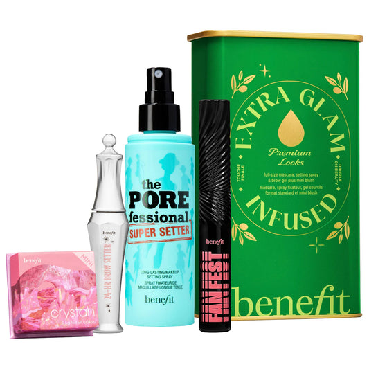 BENEFIT COSMETICS Extra Glam Infused Full-Face Beauty Kit