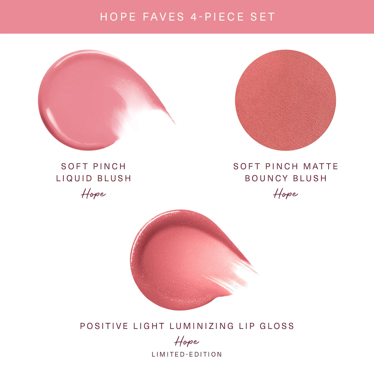 RARE BEAUTY Hope Faves 4-Piece Makeup Gift Set *PRE ORDER*
