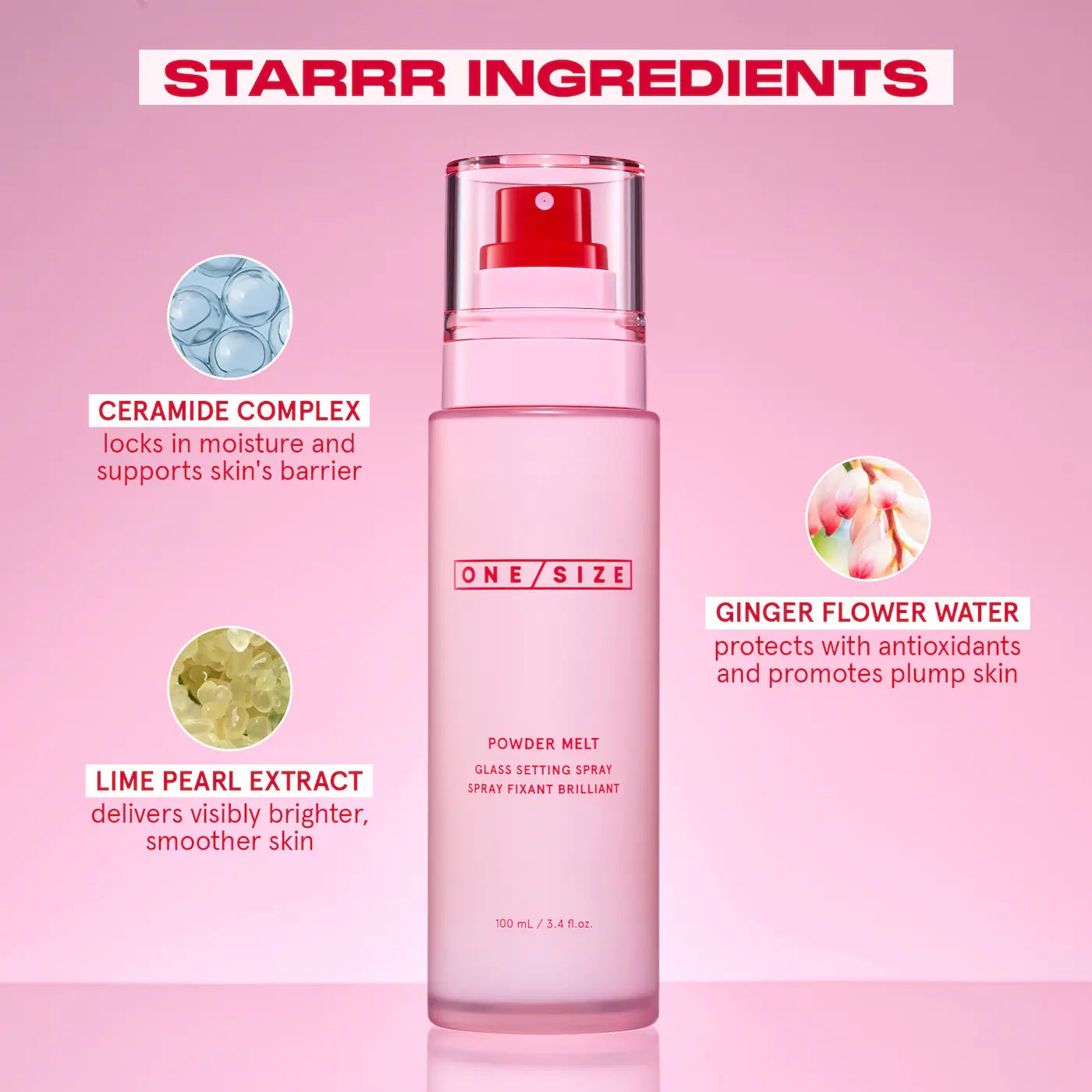 ONE SIZE Powder Melt Glass Setting Spray *PRE ORDER*