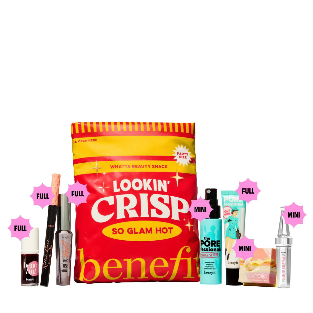 BENEFIT COSMETICS Lookin' Crisp Full Face Bestsellers Set