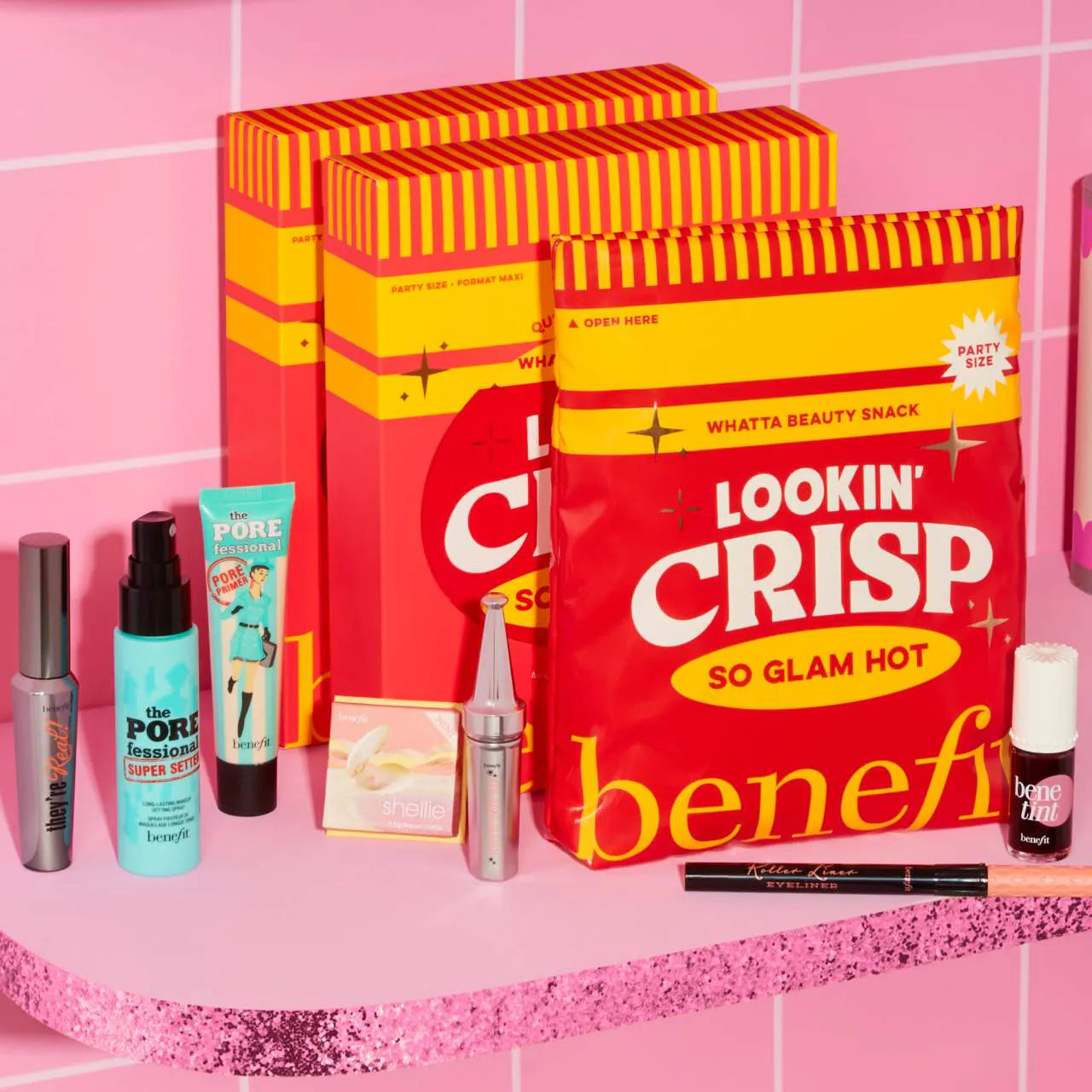 BENEFIT COSMETICS Lookin' Crisp Full Face Bestsellers Set