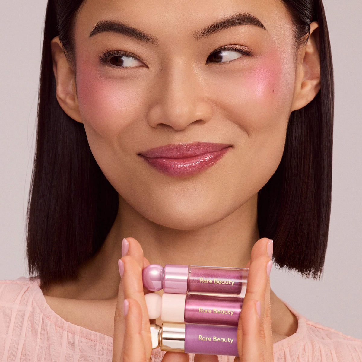 RARE BEAUTY Violet Faves Mini Cheek and Lip Trio Makeup Gift Set *PRE ORDER*
