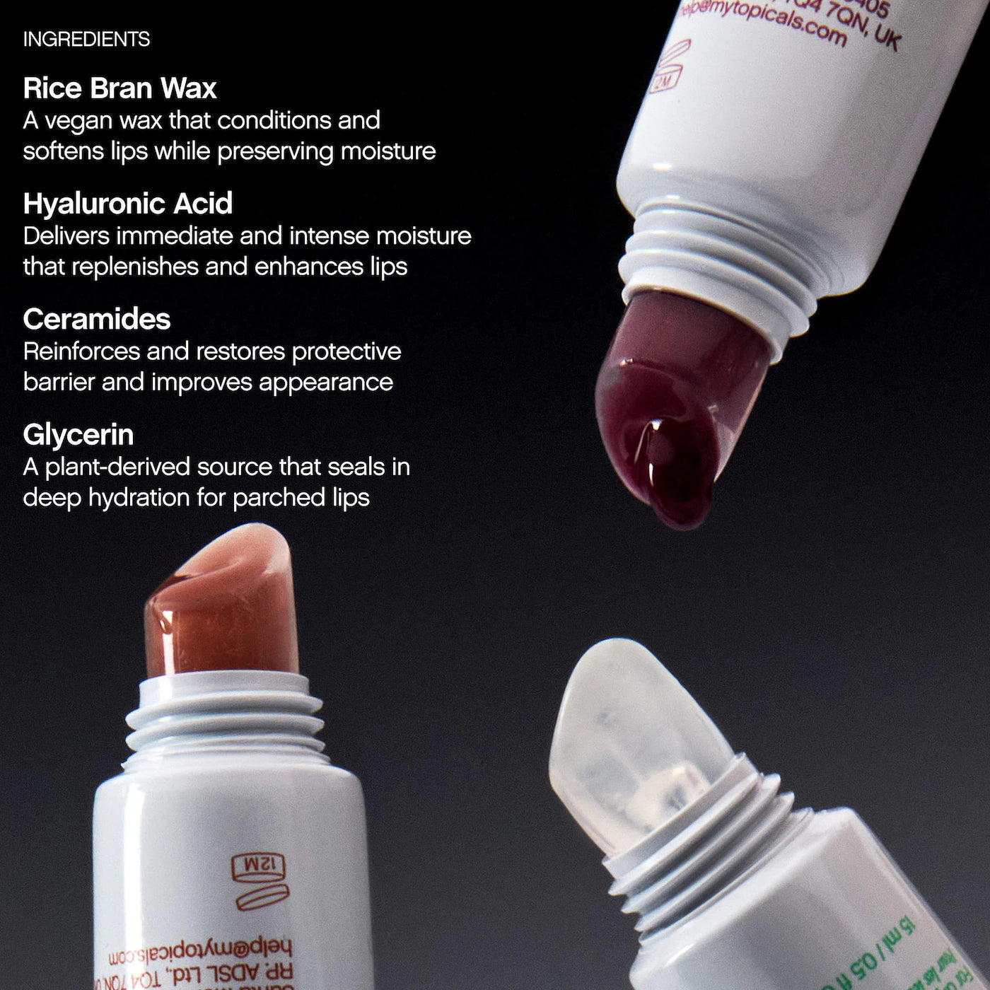TOPICALS Slick Salve Glossy Lip Balm for Soothing + Hydration *PRE ORDER*