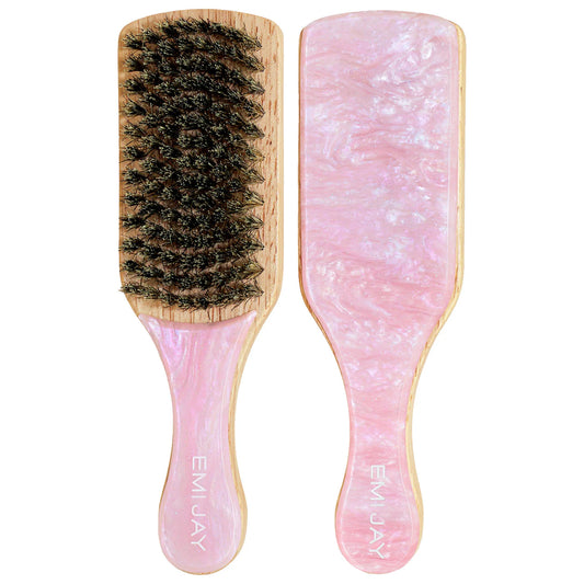 EMI JAY Mini Boar Bristle Hair Brush in Pink Sugar *PRE ORDER*