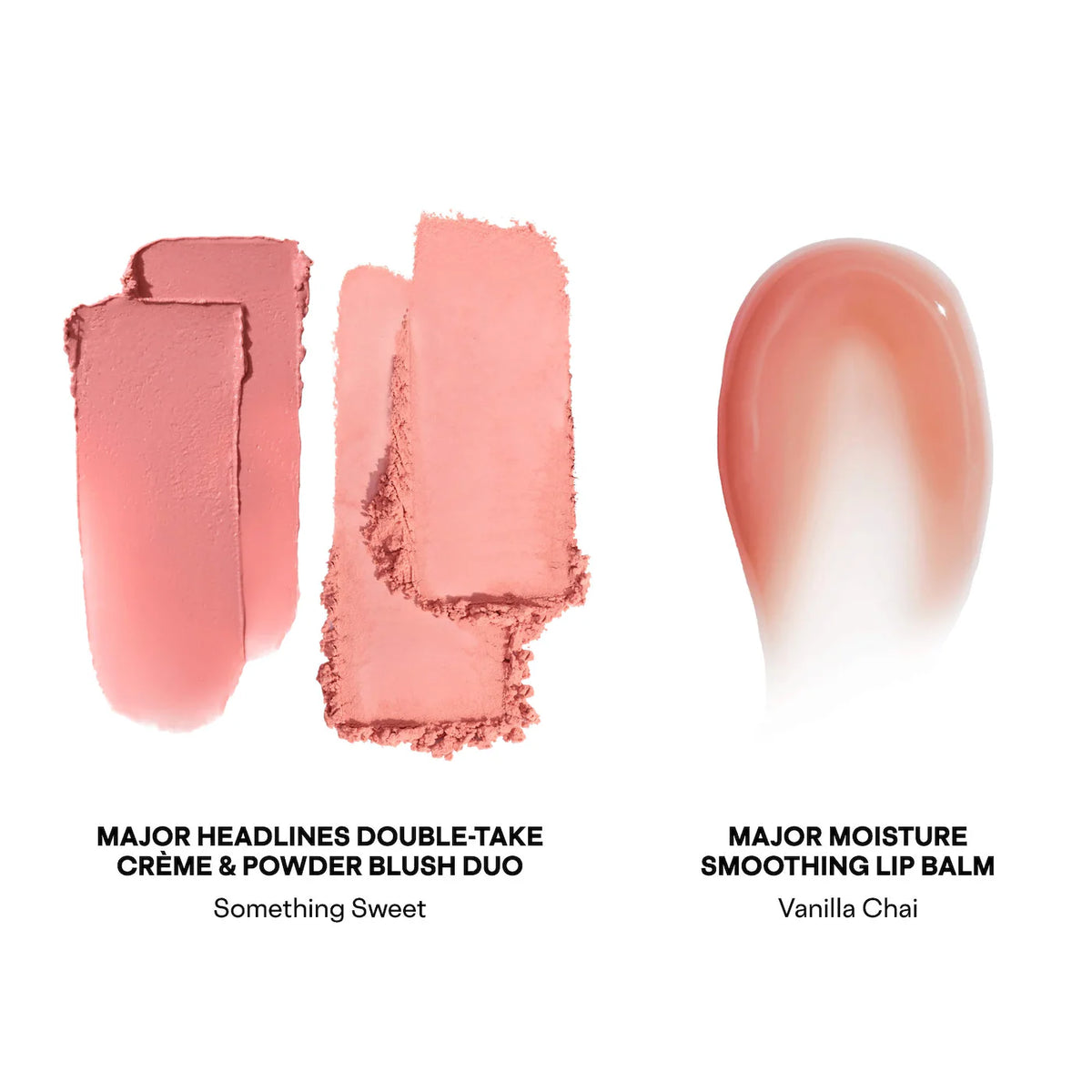 PATRICK TA Major Headlines Double-Take Crème & Powder Blush Duo & Lip Balm Makeup Gift Set *PRE ORDER*